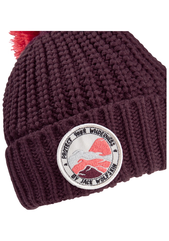 Jack Wolfskin Bommelmütze »POMPOM BADGE BEANIE K«