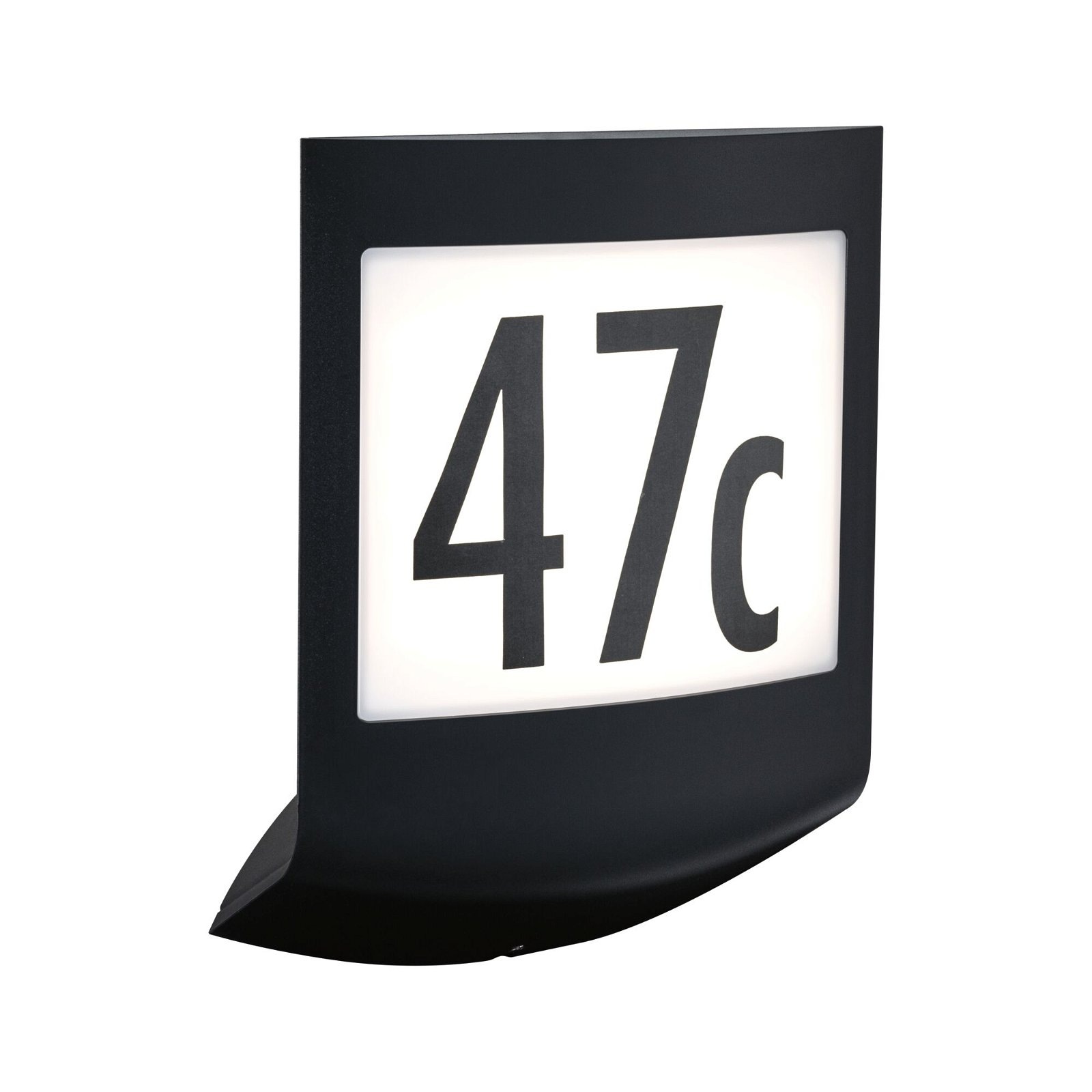 Paulmann LED Außen-Wandleuchte »Padea IP44 198x71mm 8,2W 550lm 230V Anthrazit Kunststoff«, 1 flammig, Smart Home Zigbee 3.0 Dämmerungssensor insektenfreundlich