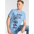 CAMP DAVID T-Shirt, mit Logoschriftzügen