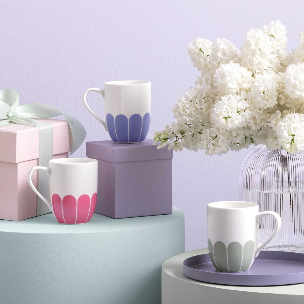 Villeroy & Boch Becher »Henkelbecher Fleur Couleur 290 ml«