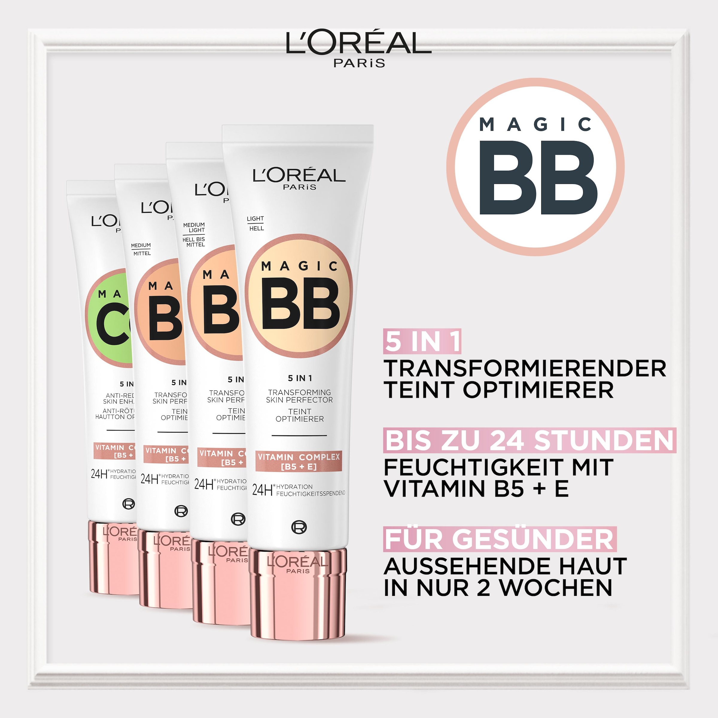 L'ORÉAL PARIS BB-Creme »BB C'EST MAGIC«, mit hoher Wirksamkeit