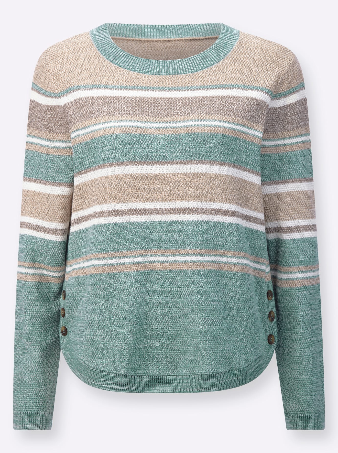 Casual Looks Strickpullover »Ringel-Pullover«
