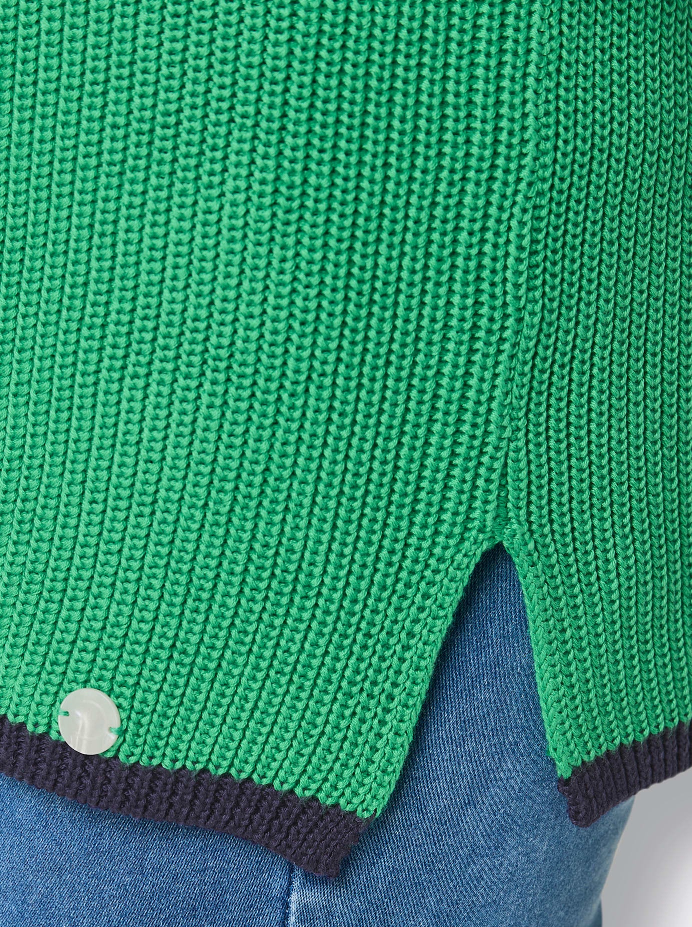 CREATION L PREMIUM Polokragenpullover »Lyocell-Baumwoll-Pullover«