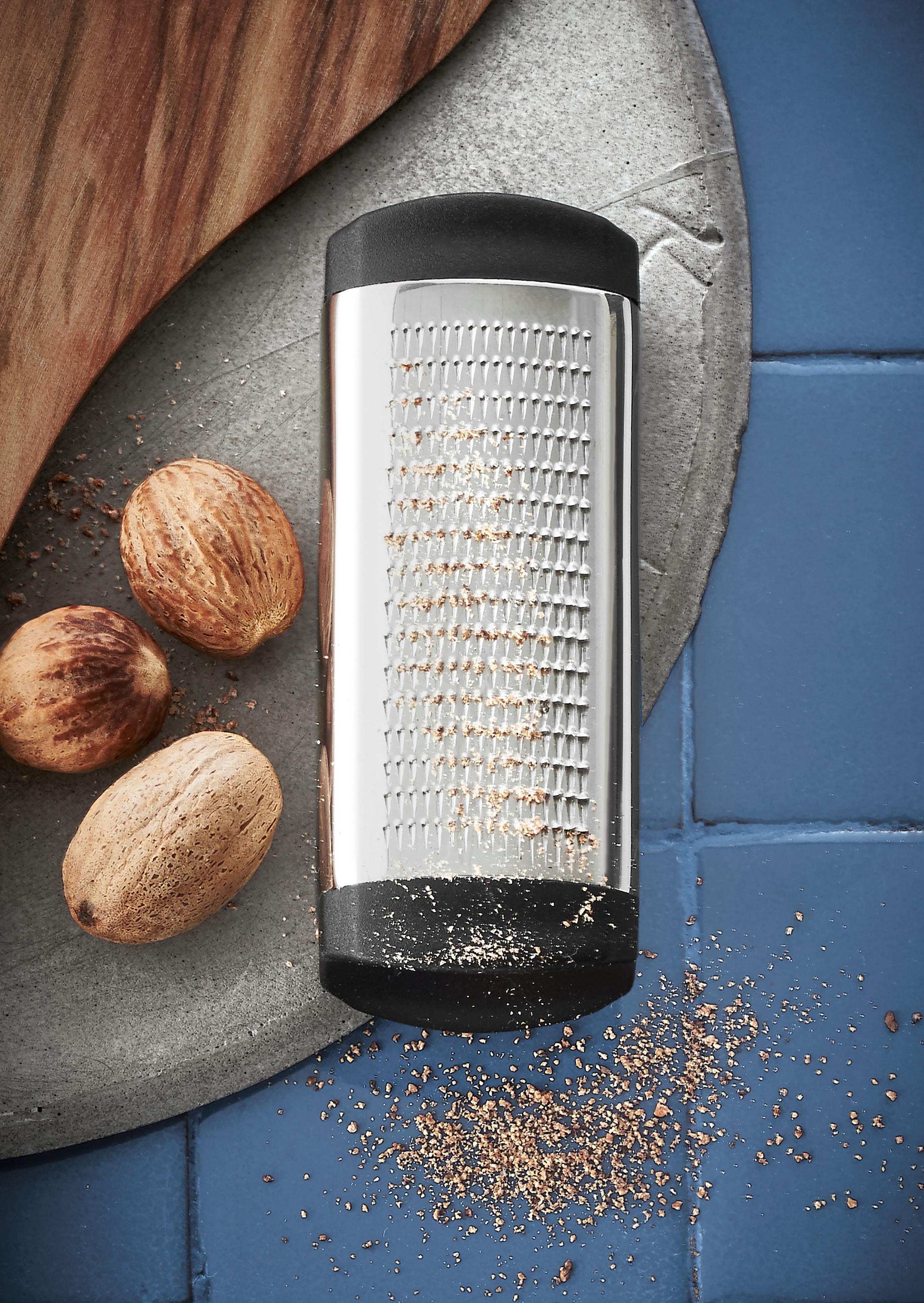 WMF Muskatreibe »Top Tools« integrierter Vorratsbehälter, ultrafeine Reibung, Cromargan Edelstahl