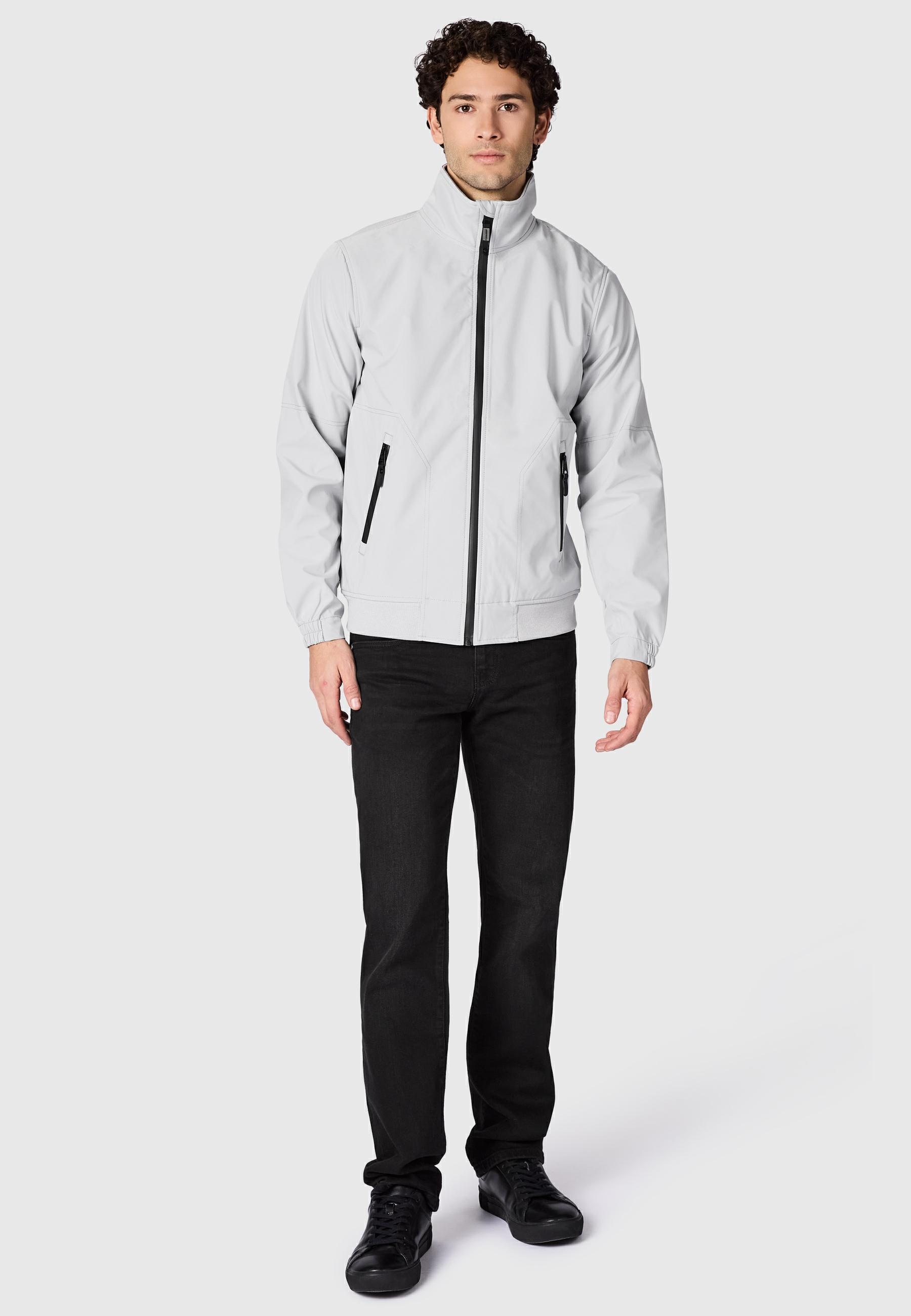 Ragwear Outdoorjacke »Outdoorjacke Collwie« ohne Kapuze wasserdichte Herren Übergangsjacke mit hohem Kragen