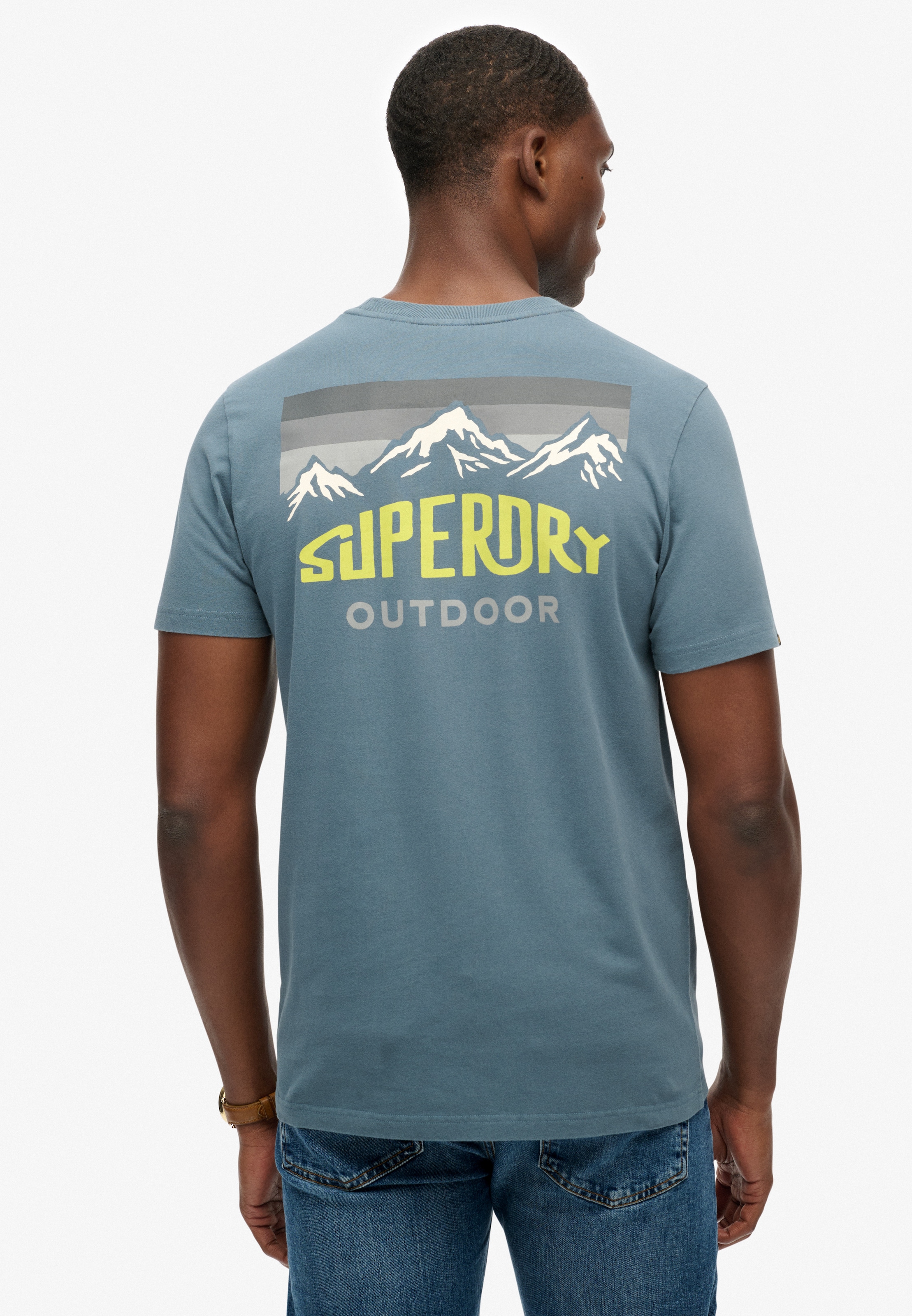 Superdry Rundhalsshirt »MOUNTAIN RELAXED TEE«