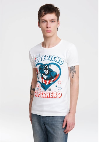 LOGOSHIRT T-Shirt, mit Captain America-Frontprint kaufen