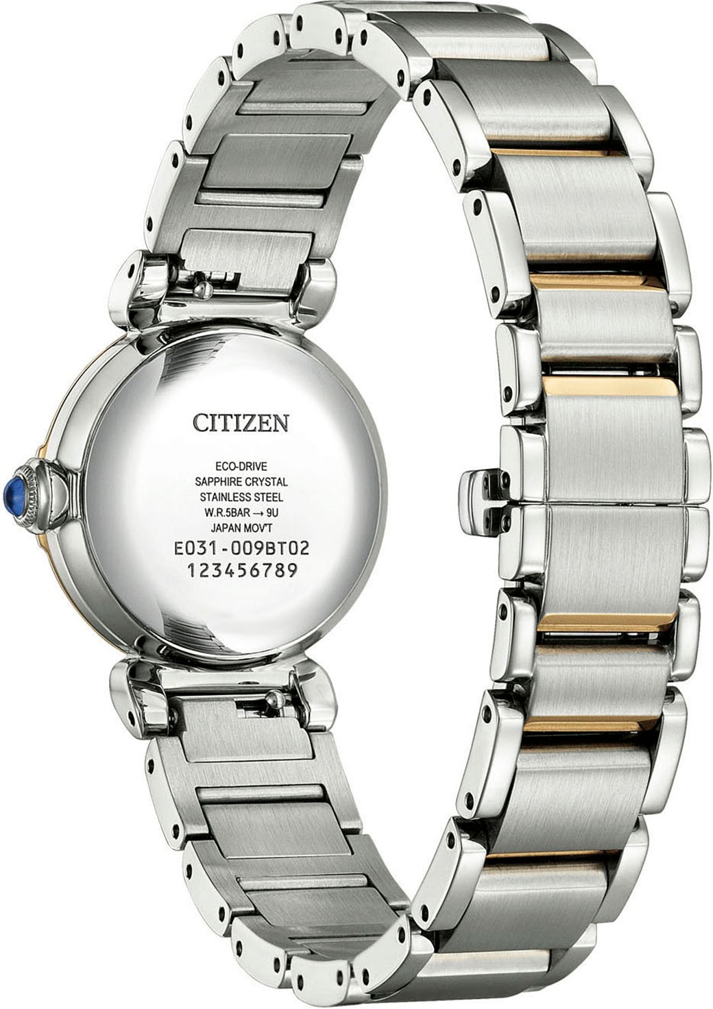 Citizen Solaruhr, Armbanduhr, Damenuhr, Edelstahlarmband, analog