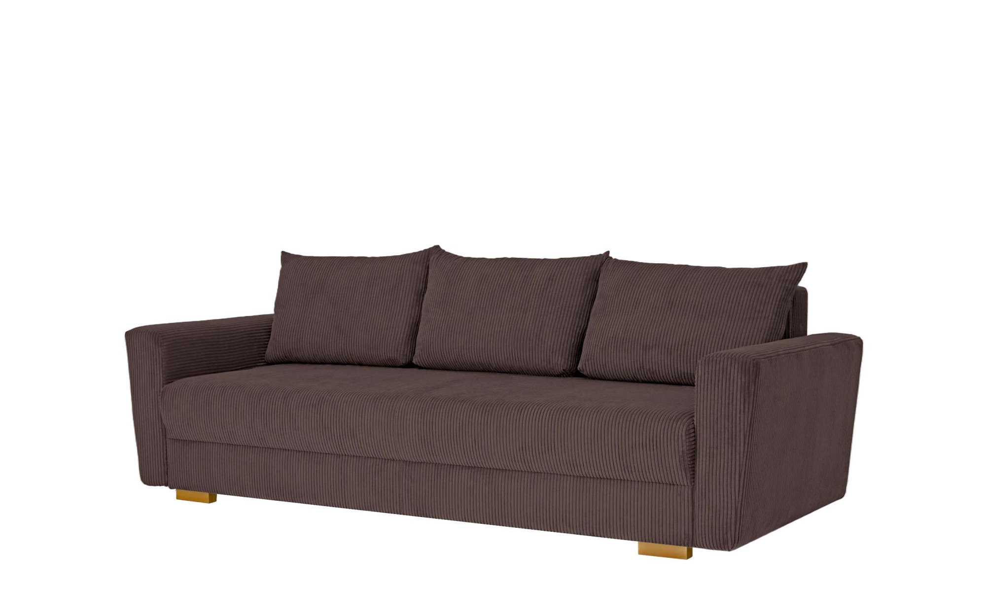INOSIGN 3-Sitzer »MAGHERA Schlafsofa mit Bettkasten, in hochwertiger Verarbeitung«, mit Wellenunterfederung, pflegeleicht Material, B/H/T 230/92,5/79 cm
