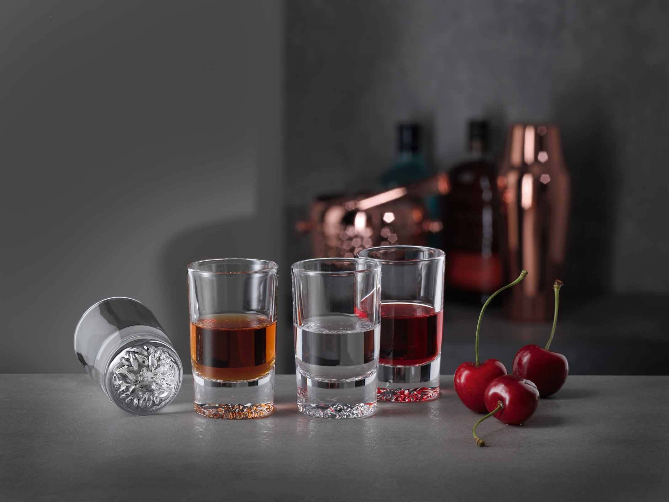 SPIEGELAU Schnapsglas »Shotgläser Lounge 2.0 55 ml 4er Set transparent«
