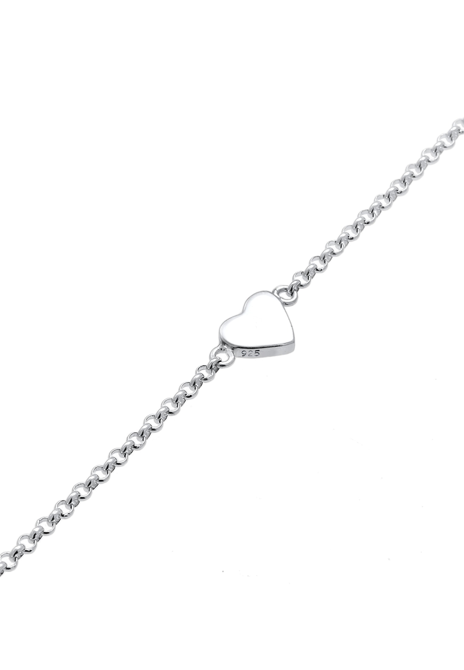 Nenalina Fußkette »Fußschmuck Herzen Verspielt Strand Sommer Trend 925 Silber«
