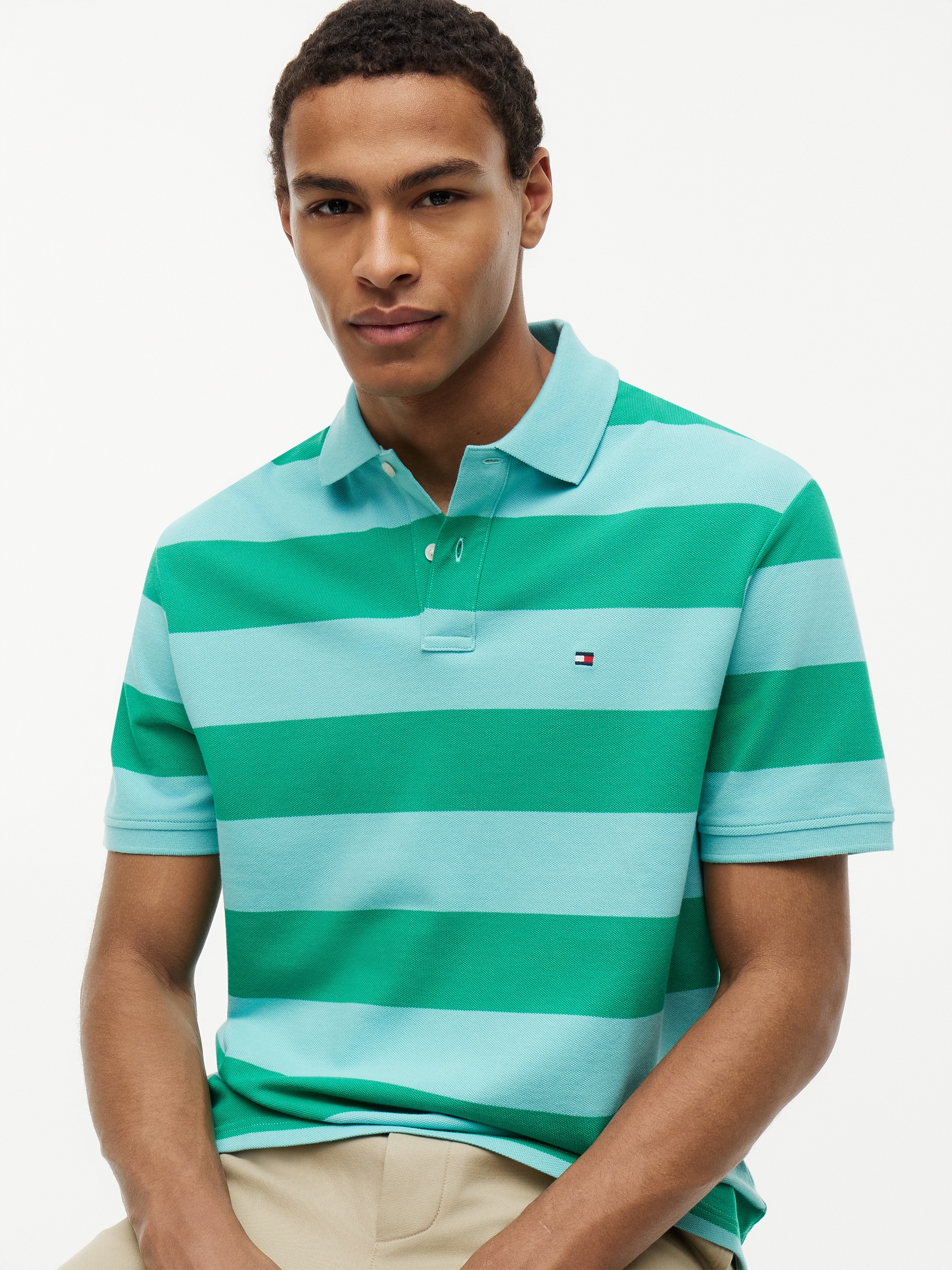 Tommy Hilfiger Poloshirt »BLOCK STRIPE«
