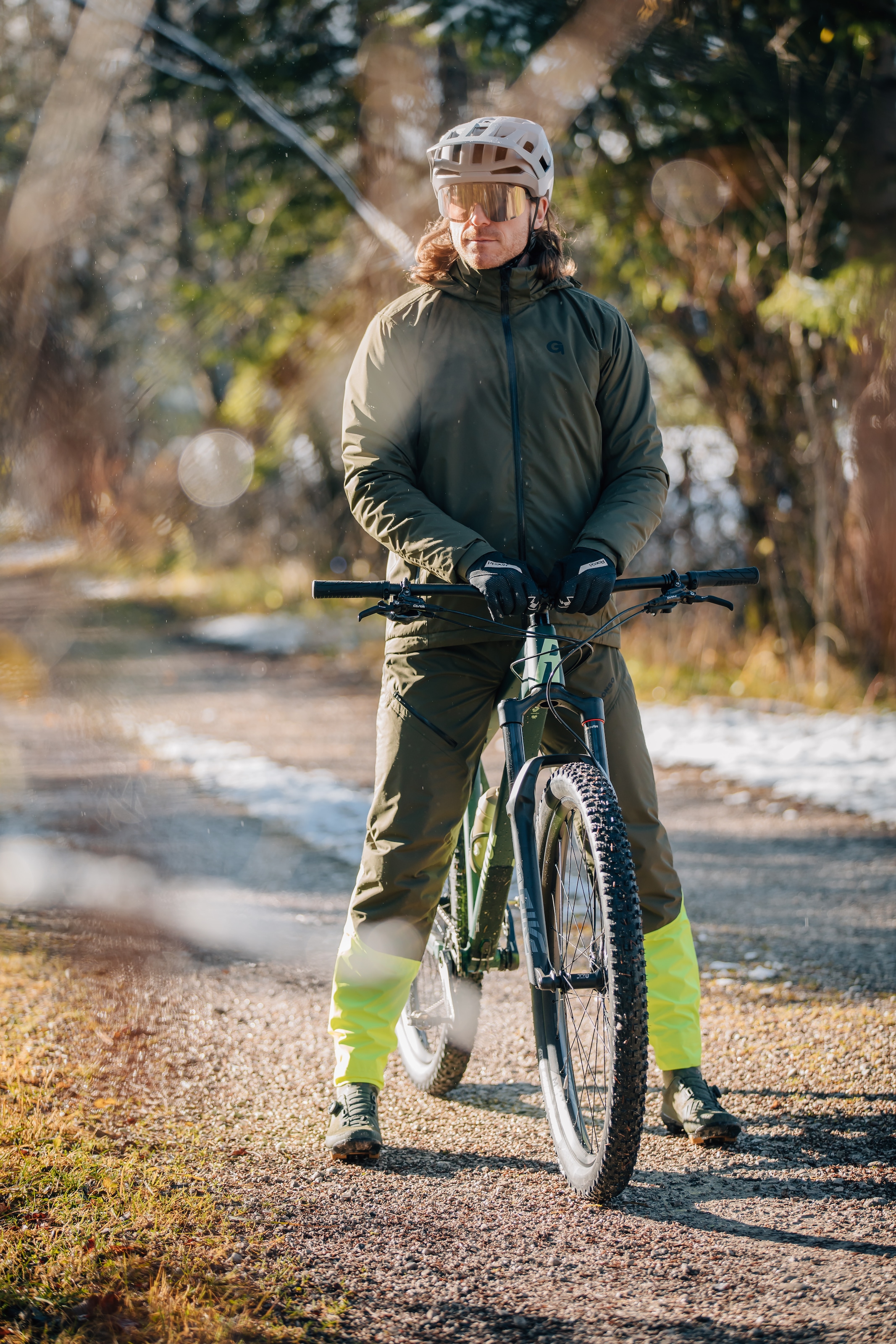 Gonso Fahrradhose »SEVO THERM«, Gefütterte Regenhose für sehr kalte Wintertage auf dem Rad.