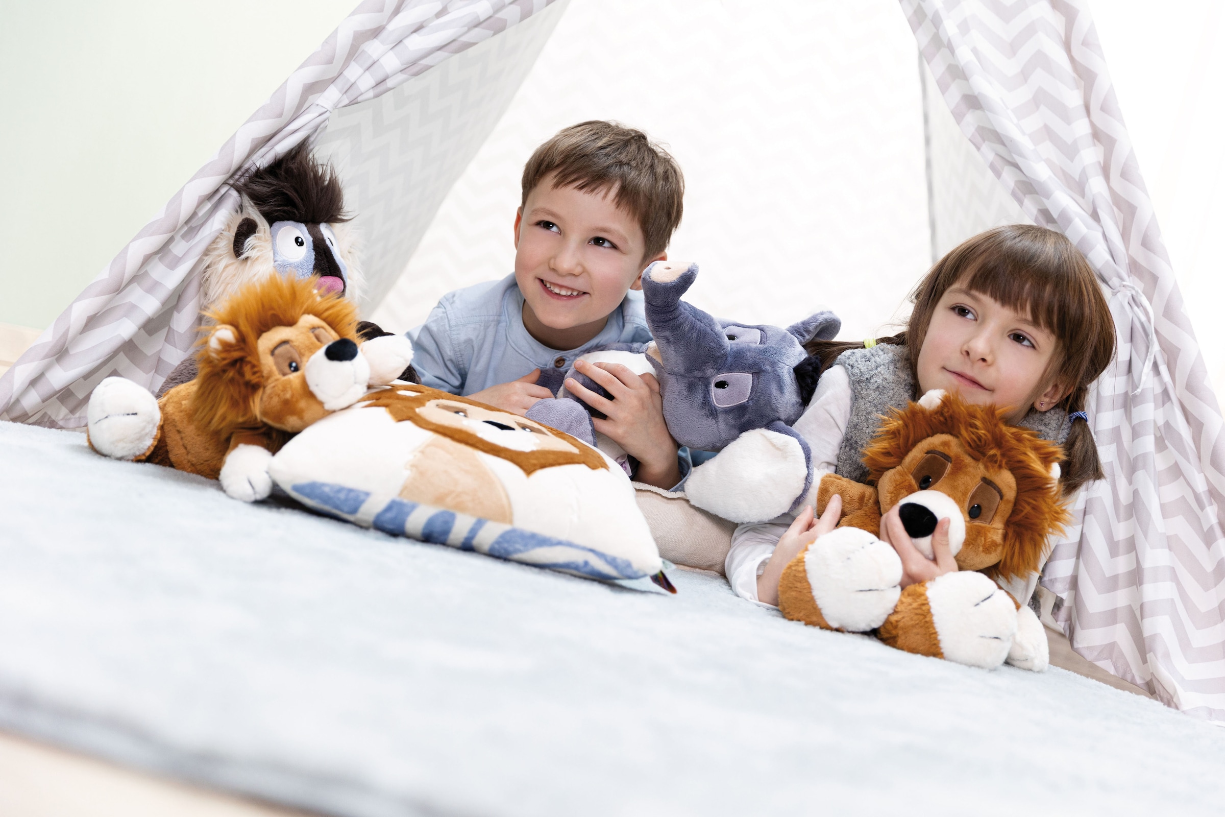 Nici Kuscheltier »Wild Friends, Elefant El-Flora, 35 cm schlenkernd«