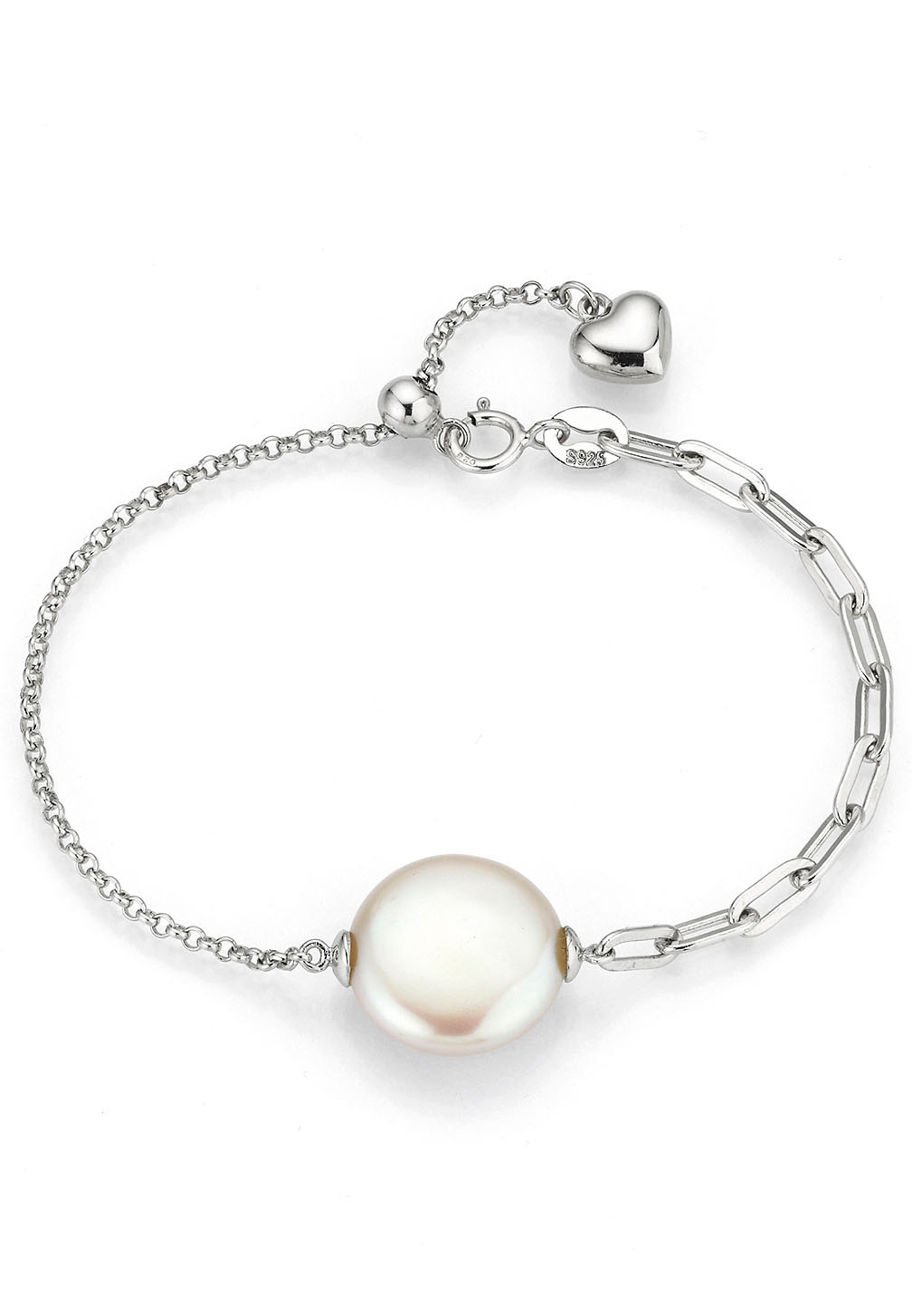 Firetti Perlenarmband »Schmuck Geschenk Armschmuck Armkette Perle«, Made in Germany - mit Süßwasserzuchtperle