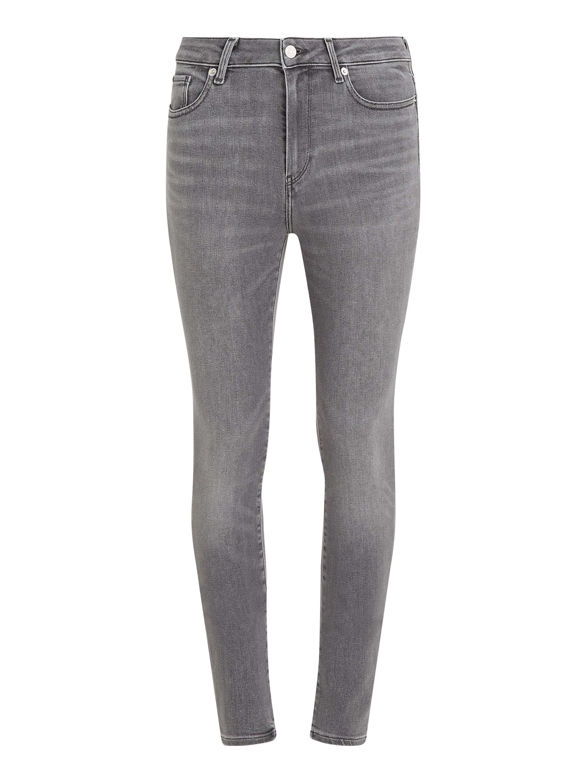 Tommy Hilfiger Curve Skinny-fit-Jeans »CRV HARLEM U SKINNY HW«, Große Größen in Stoned Washed Optik