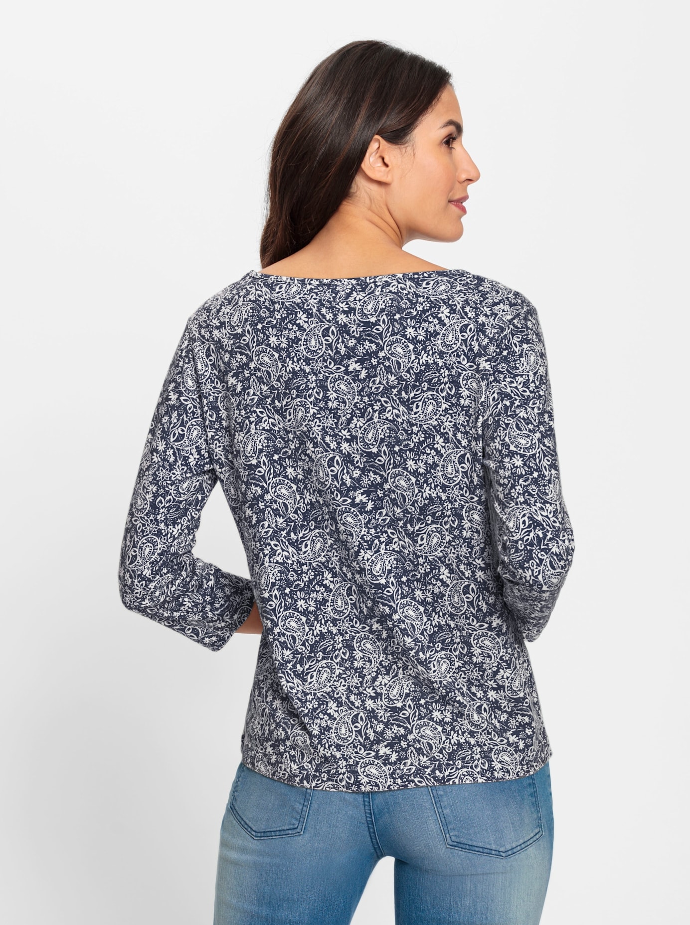 Inspirationen 3/4-Arm-Shirt »Shirt«, (1 tlg.)
