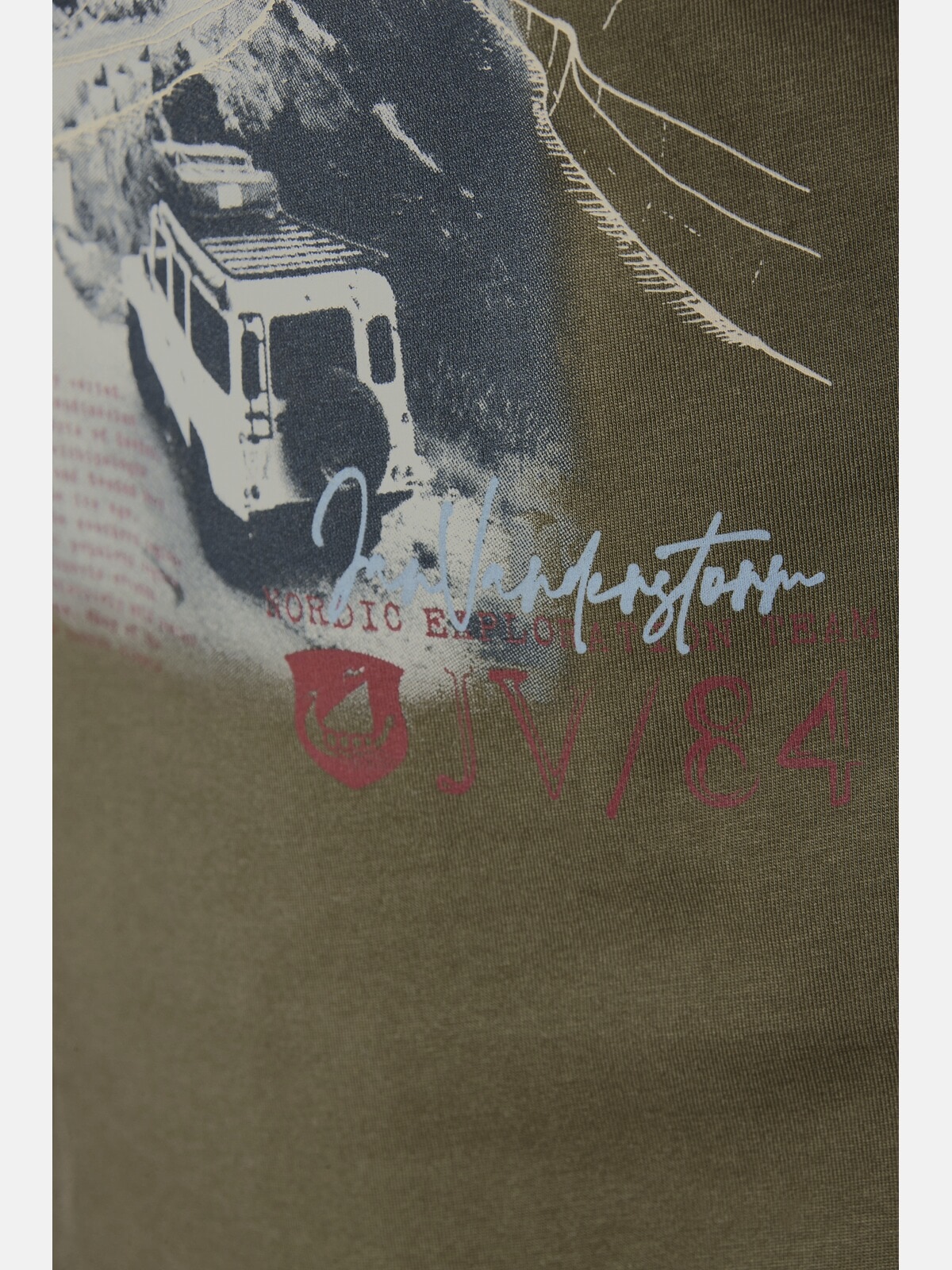 Jan Vanderstorm T-Shirt »T-Shirt HAKSE«