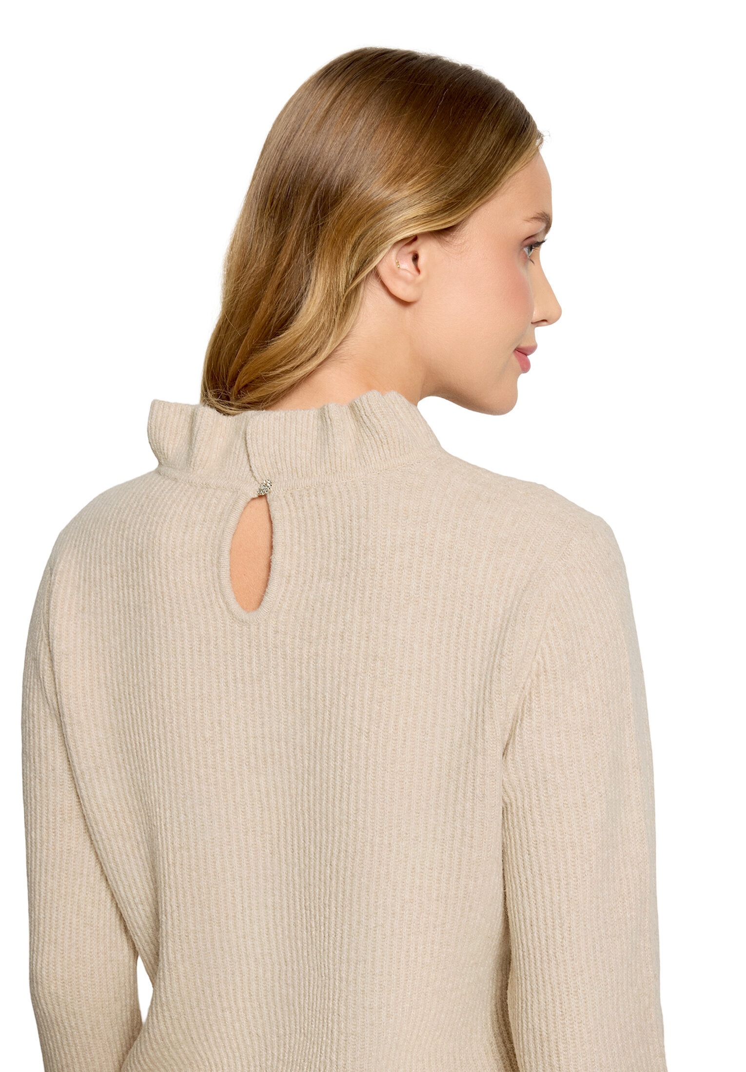 Cartoon Strickpullover »Strickpullover mit Stehkragen«