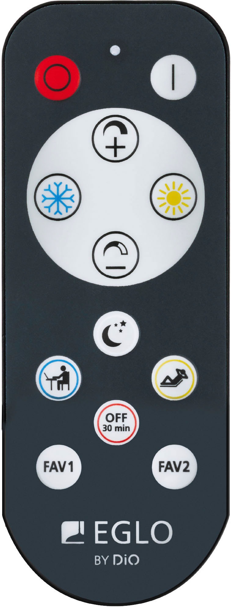 EGLO LED-Deckenleuchte »GAFARES« in gold und weiß aus Alu, Stahl / inkl. LED fest integriert - 15 Watt