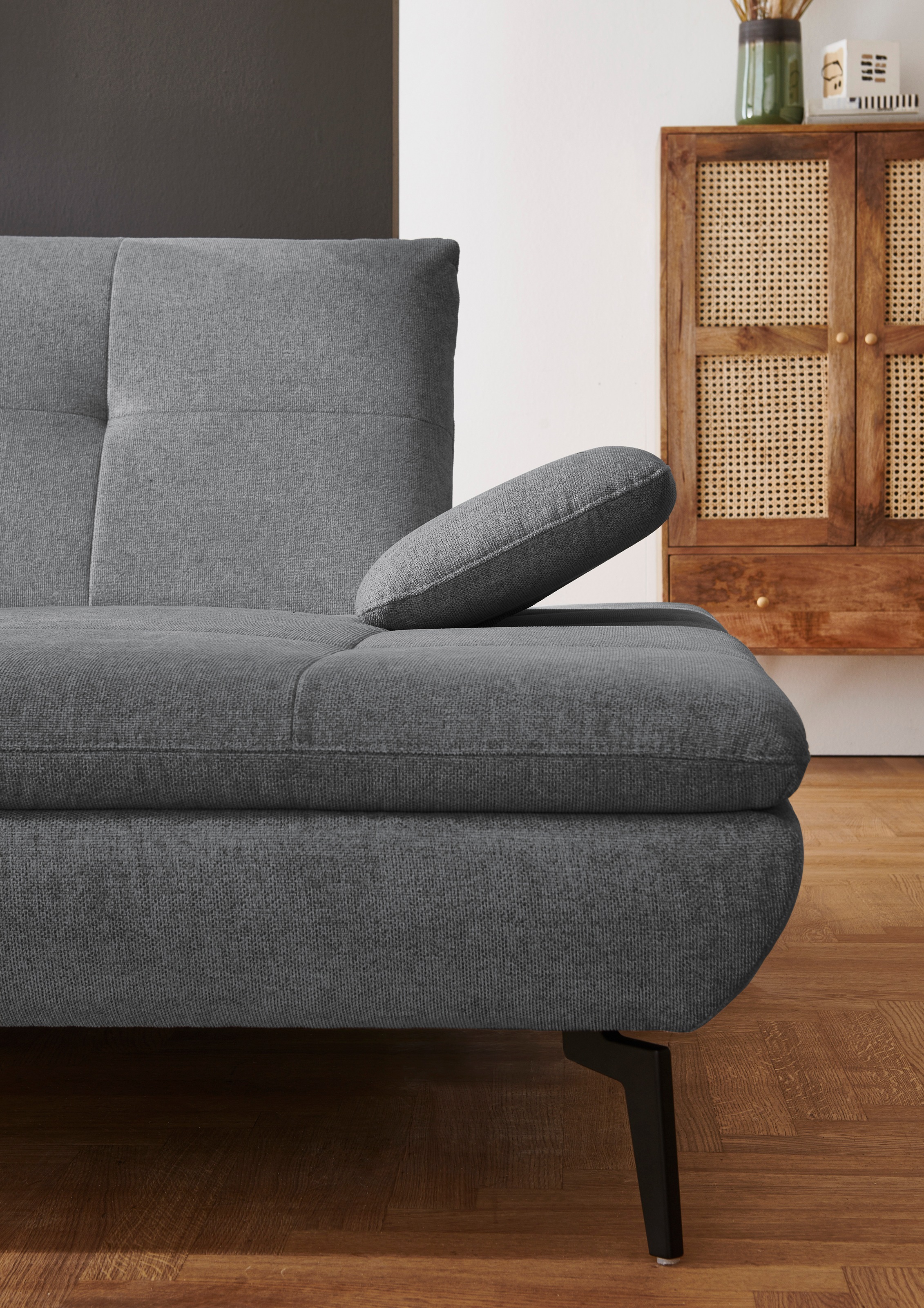 Die PlanBar Ecksofa »MP-IN23002 L-Form«, (2 St.), wahlweise mit Armteil- und Sitztiefenverstellung