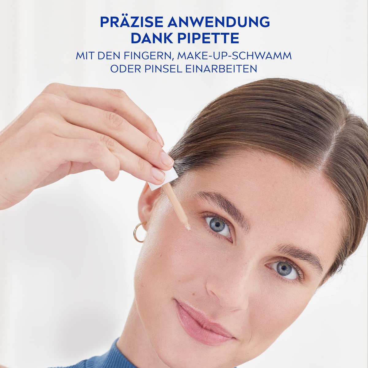 Nivea Foundation »Cellular 3in1 Hyaluron Serum Foundation«, Anti-Aging-Effekt, deckt Unreinheiten ab, spendet 12h Feuchtigkeit.