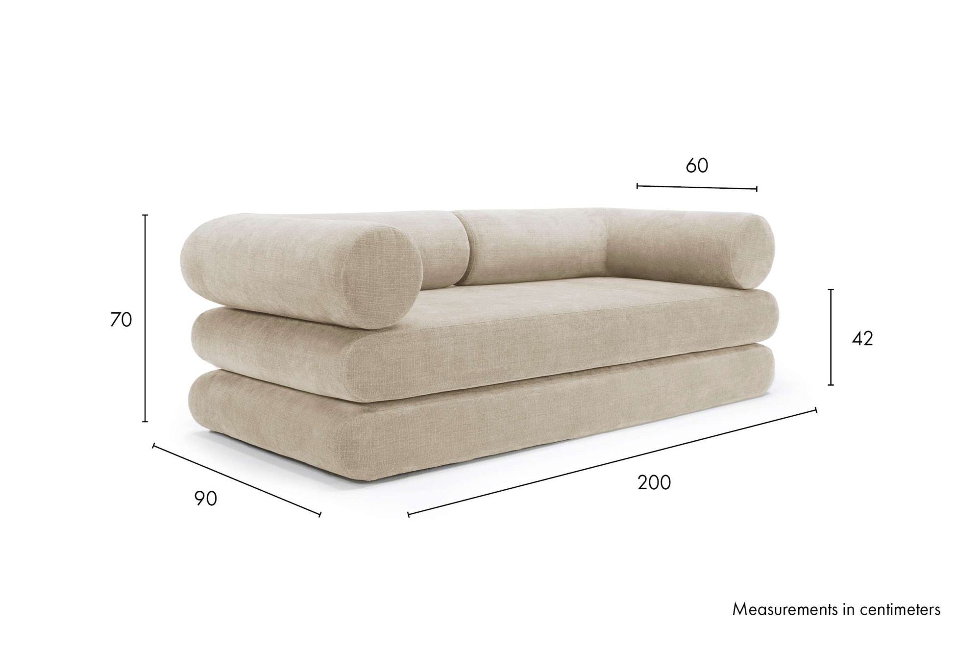 INNOVATION LIVING ™ Schlafsofa »Circlus L-Shaped Schlafsofa mit großzügiger Liegefläche« Abnehmbarer Bezug und Taschenfederkern für hohen Komfort