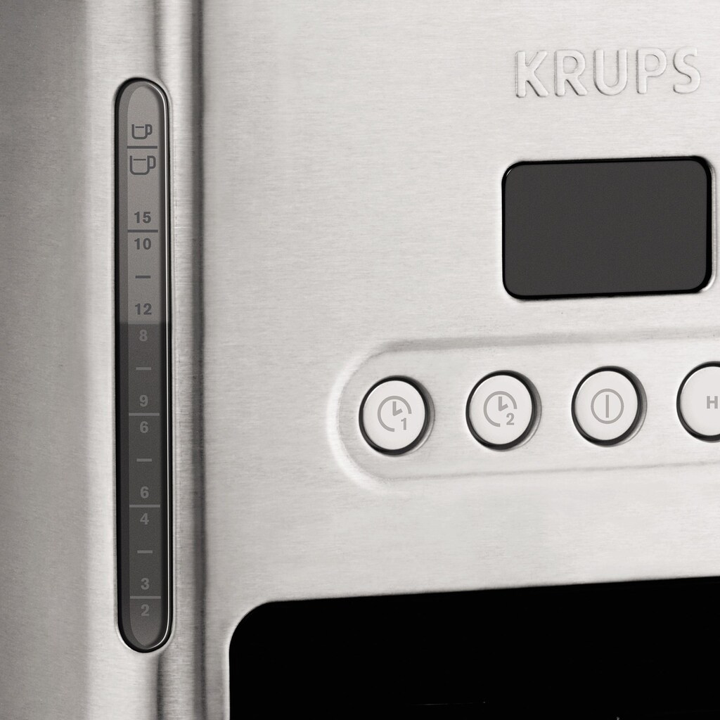 Krups Filterkaffeemaschine »KM442D«, 1,25 l Kaffeekanne, Papierfilter, 1x4