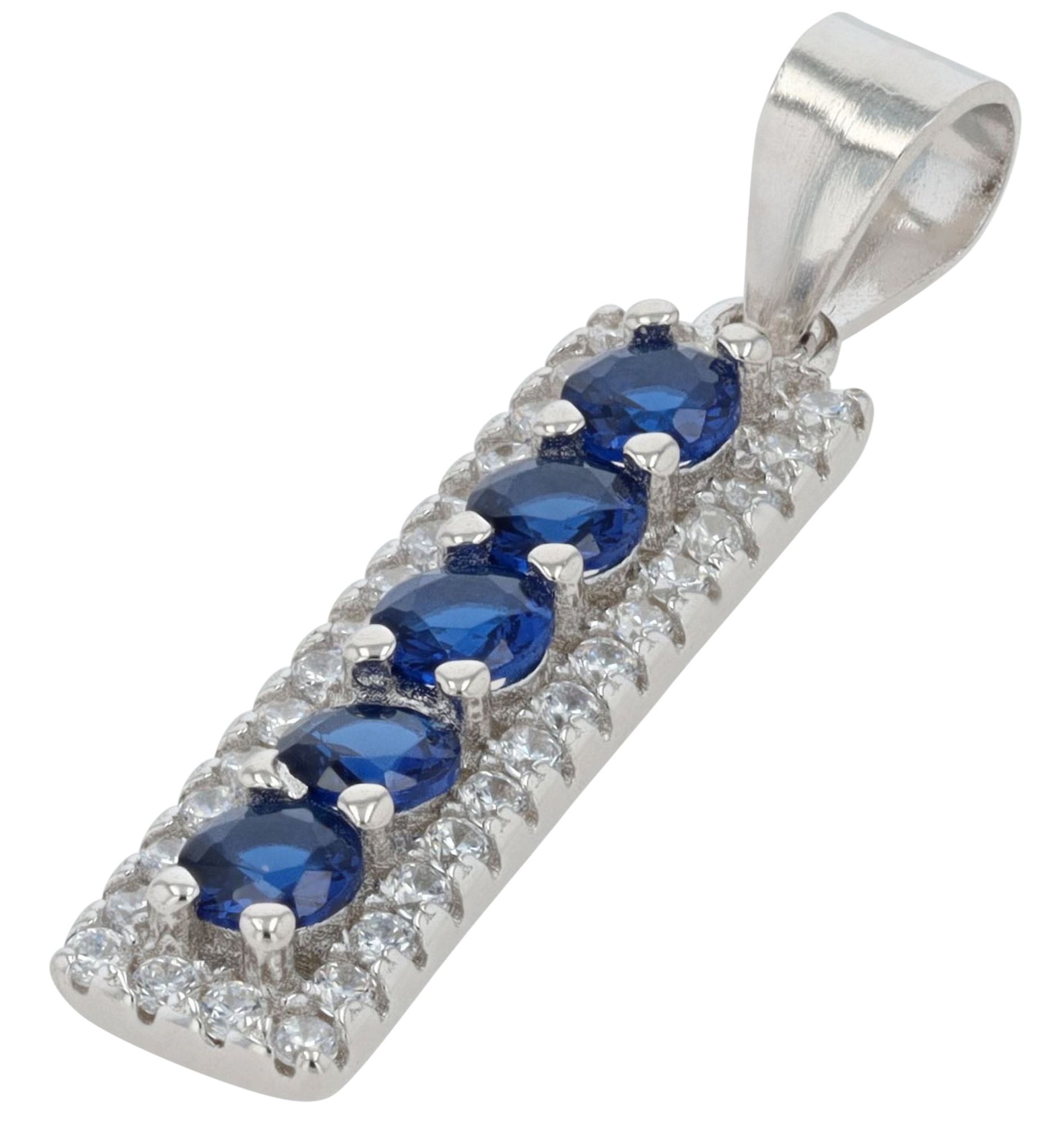 Adelia´s Kettenanhänger »Damen Anhänger ¿ Herzanhänger aus 925 Silber mit Zirkonia«