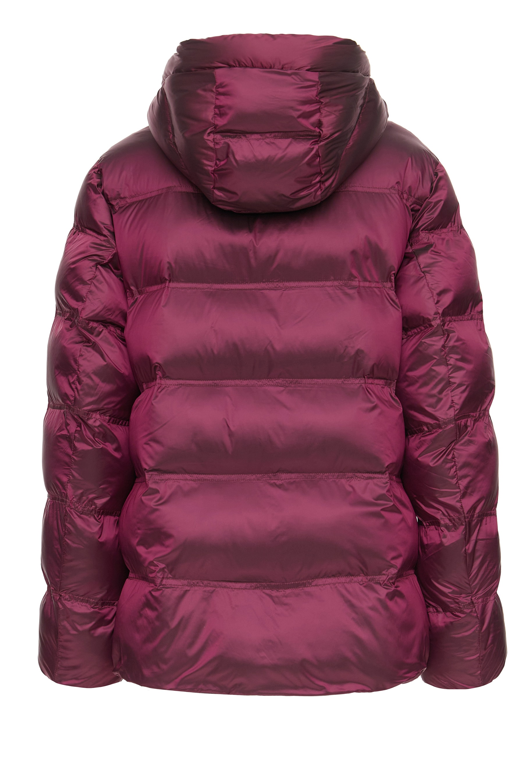 MANISA Steppjacke, mit Kapuze, mit Stehkragen, Kapuze und elastischem Ärmelsaum