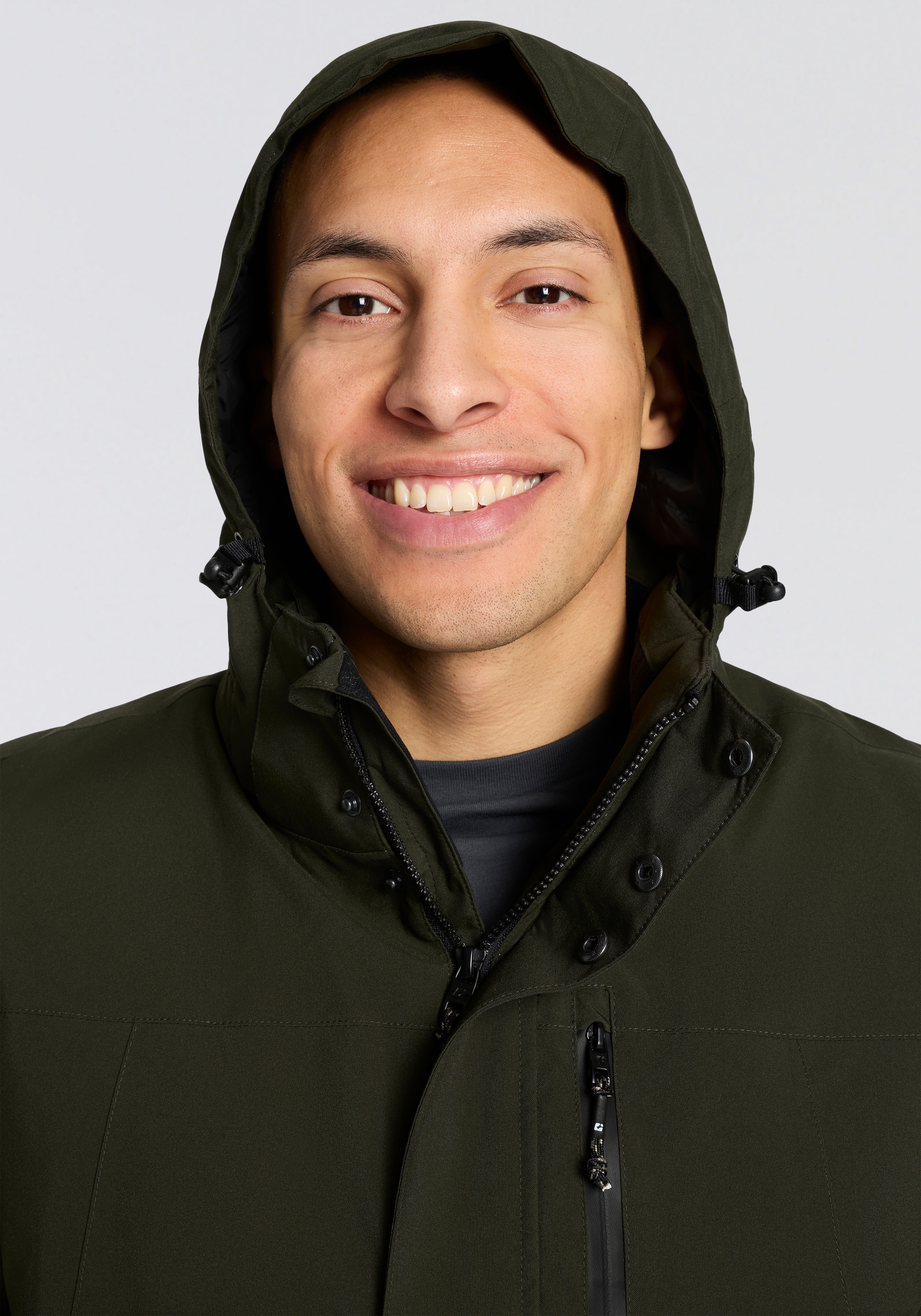 Killtec Outdoorjacke »KOW 90 MN JCKT« mit verschweißten Nähten, mit verstellbarer und abnehmbarer Kapuze