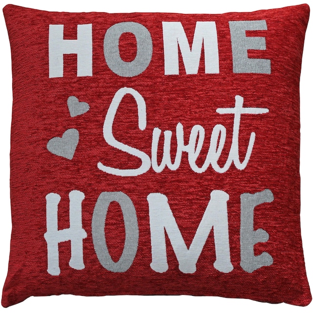 HOSSNER - HOMECOLLECTION Kissenhülle »Home Sweet Home«, (2 St.) bei OTTO