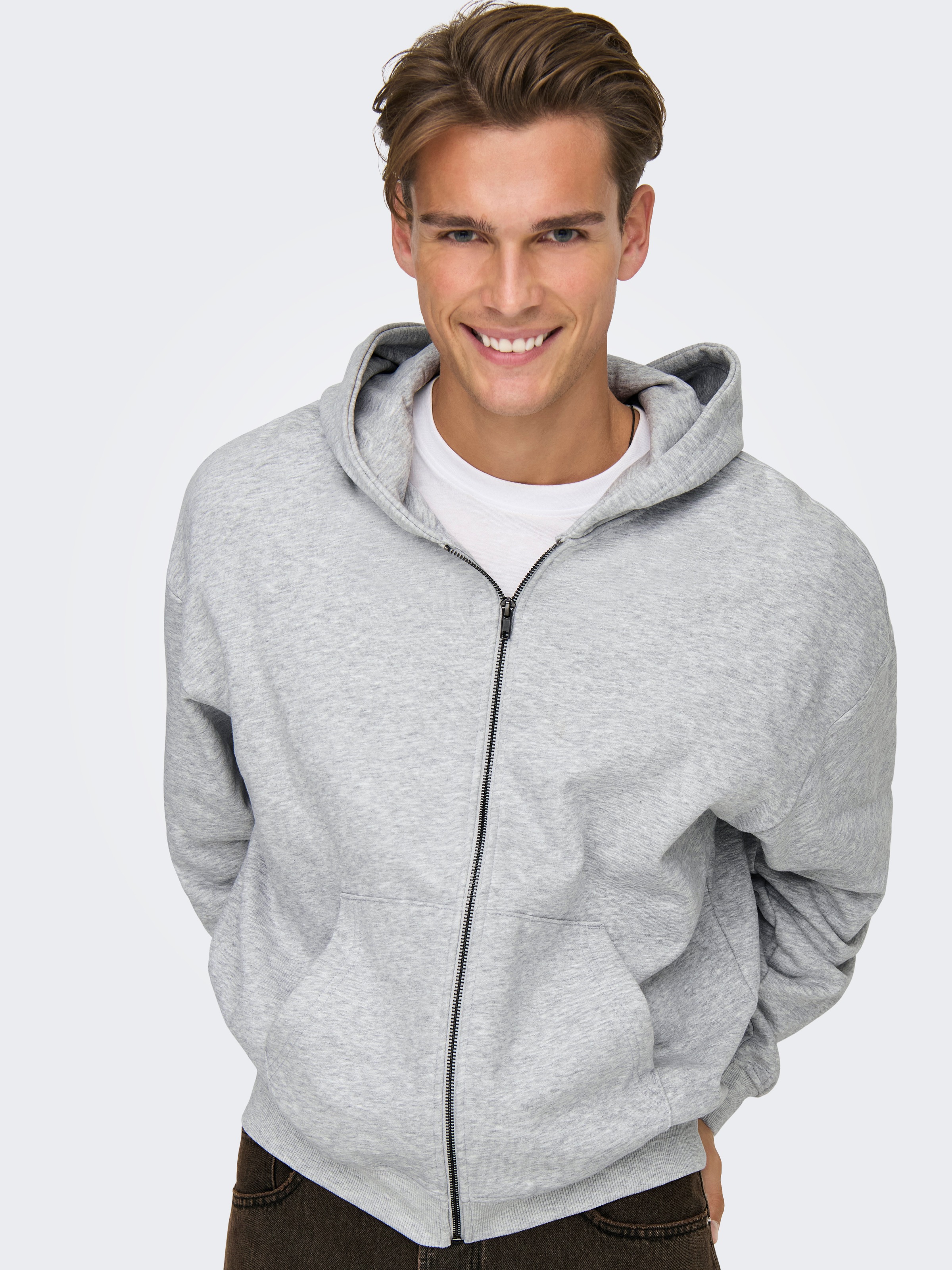 ONLY & SONS Kapuzensweatshirt »ONSTURNER LIFE VTG ZIP HOODIE SWEAT«
