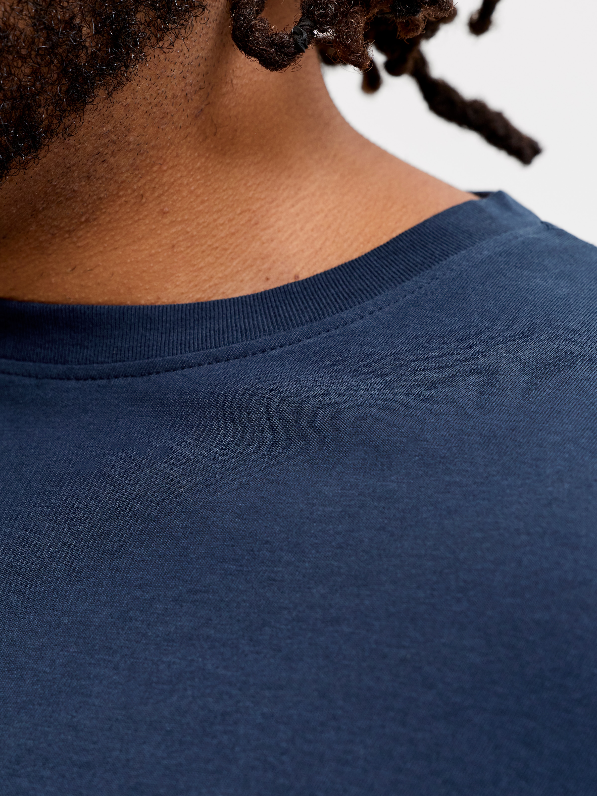 Jack & Jones PlusSize Rundhalsshirt »JJRUSH TEE SS CREW NECK SN PLS« Baumwolle, regular fit
