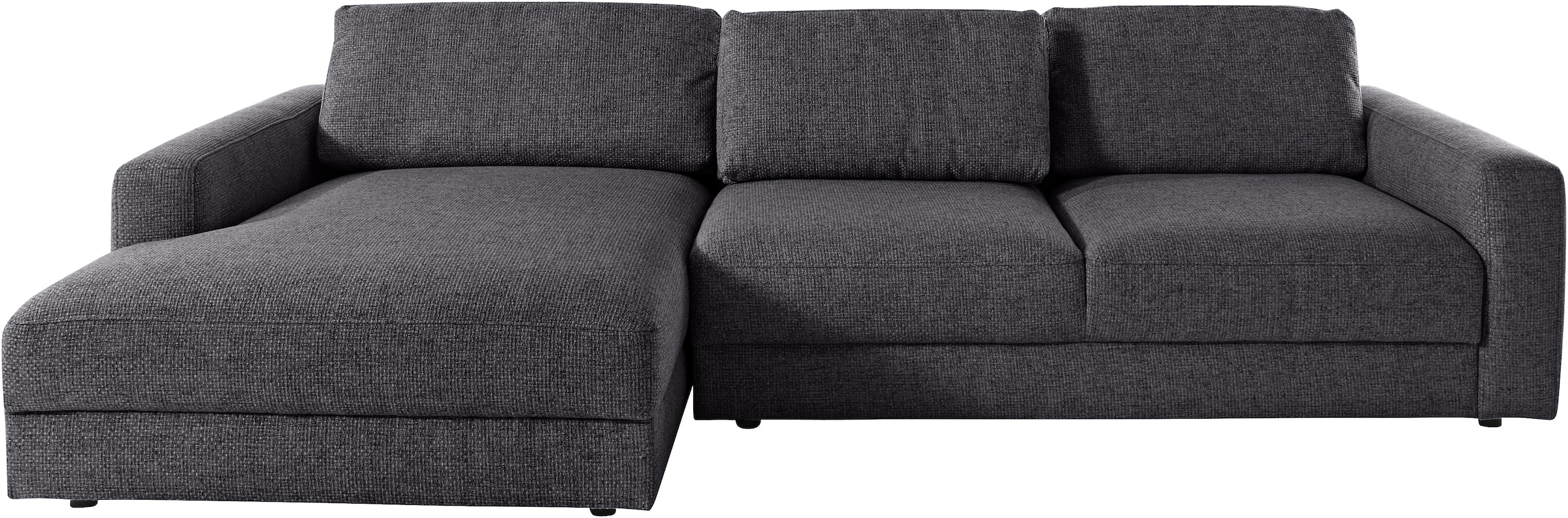 Places of Style Ecksofa »Bloomfield, L-Form«, extra tiefe Sitzfläche, wahlweise mit Sitztiefenverstellung