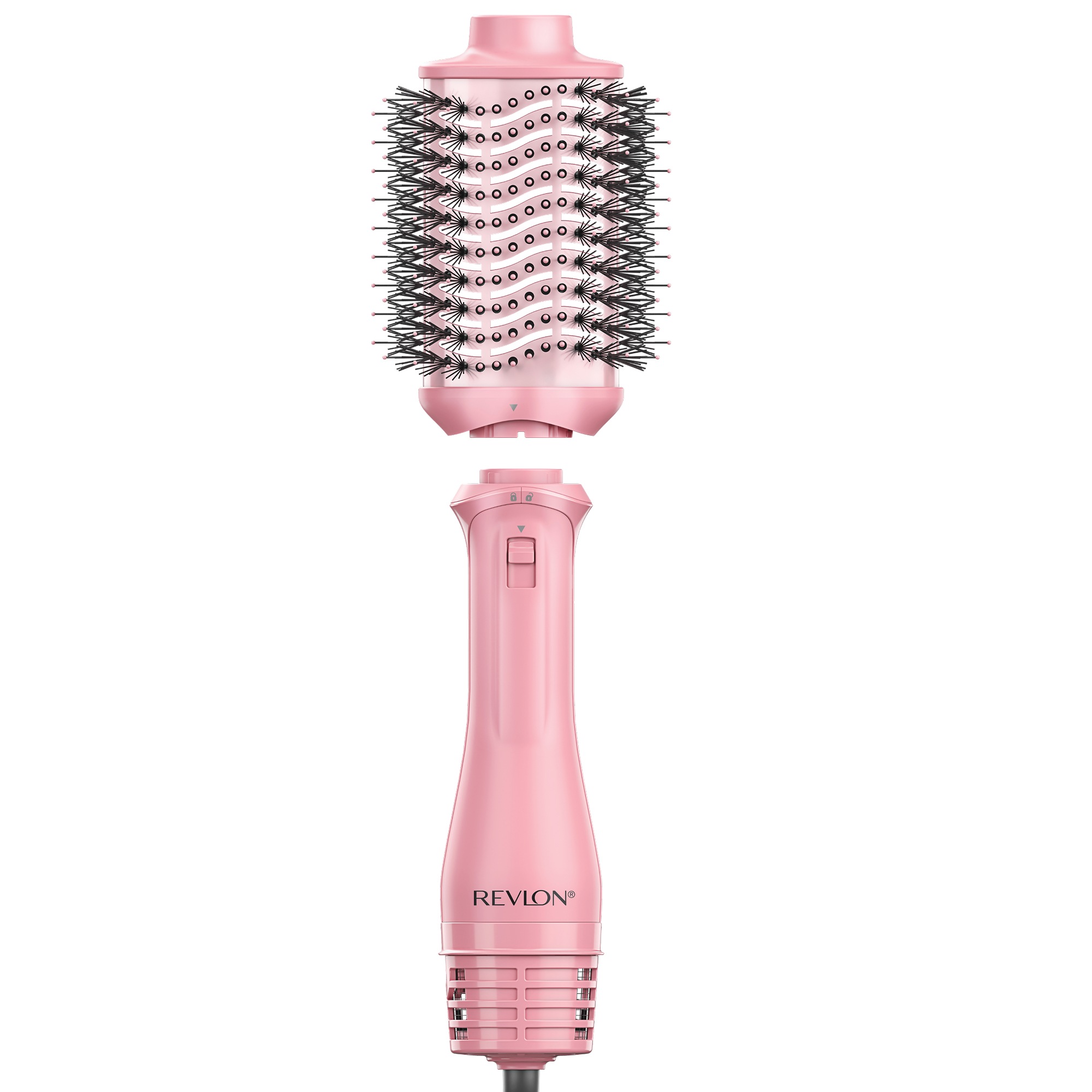 Revlon Multihaarstyler »One Step™ Volumiser Glow für voluminöse Blow‑Dry‑Ergebnisse, RVDR5375E« 1 Aufsätze Turmalin‑Ionen-Keramikbeschichtung, für mehr Glanz + weniger Haarbruch