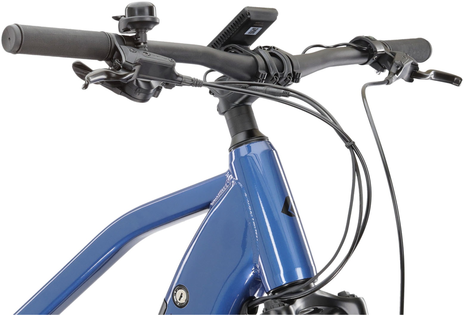 Kross E-Bike »E-MTB Hexagon Boost 3.0 29 Zoll blau«, 8 Gang, Shimano, ACERA M360, Mittelmotor 250 W, Pedelec, Elektrofahrrad für Damen und Herren
