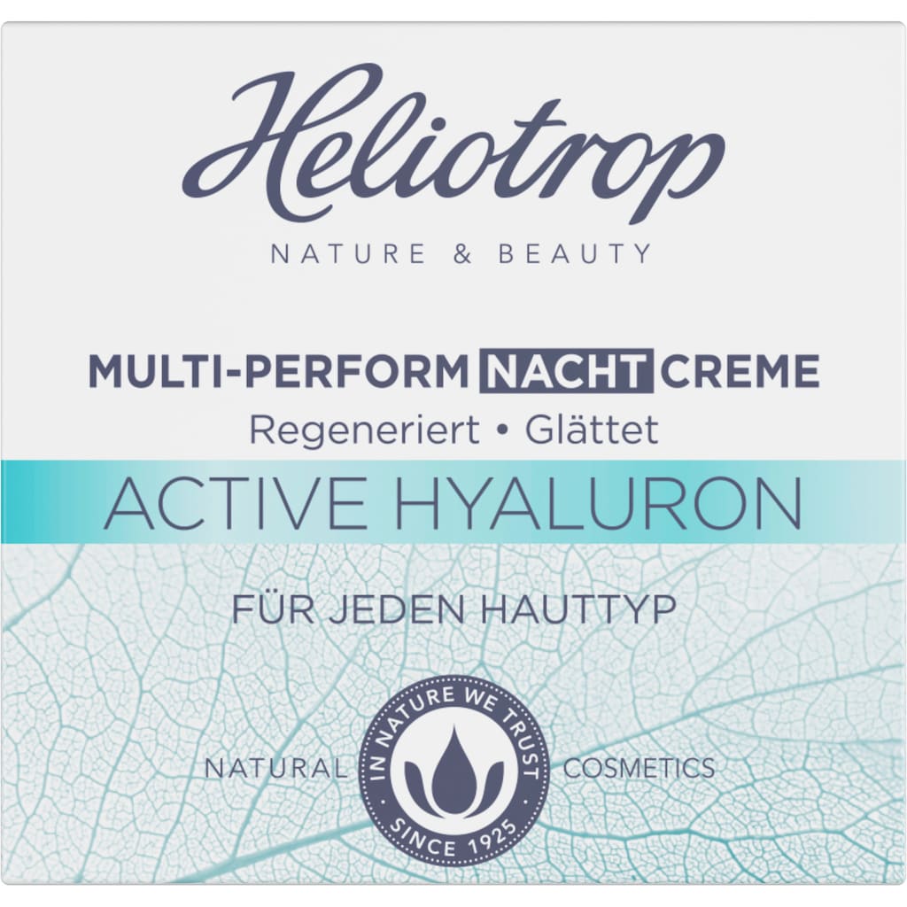 HELIOTROP Nachtcreme »Active Hyaluron«