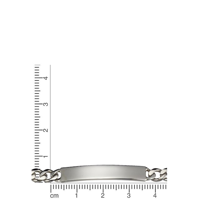Firetti Armband »Schmuck Geschenk Silber 925 Armkette ID-Platte Panzerkette«,  zu Hoodie, Shirt, Jeans, Sneaker! Anlass Geburtstag Weihnachten online bei  OTTO