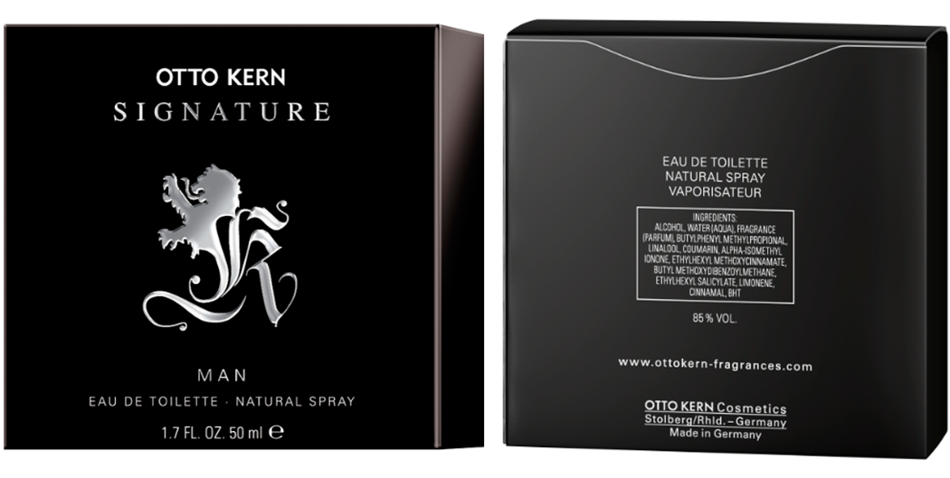 Otto Kern Eau de Toilette »Signature Man«, (Packung, 1 tlg.)