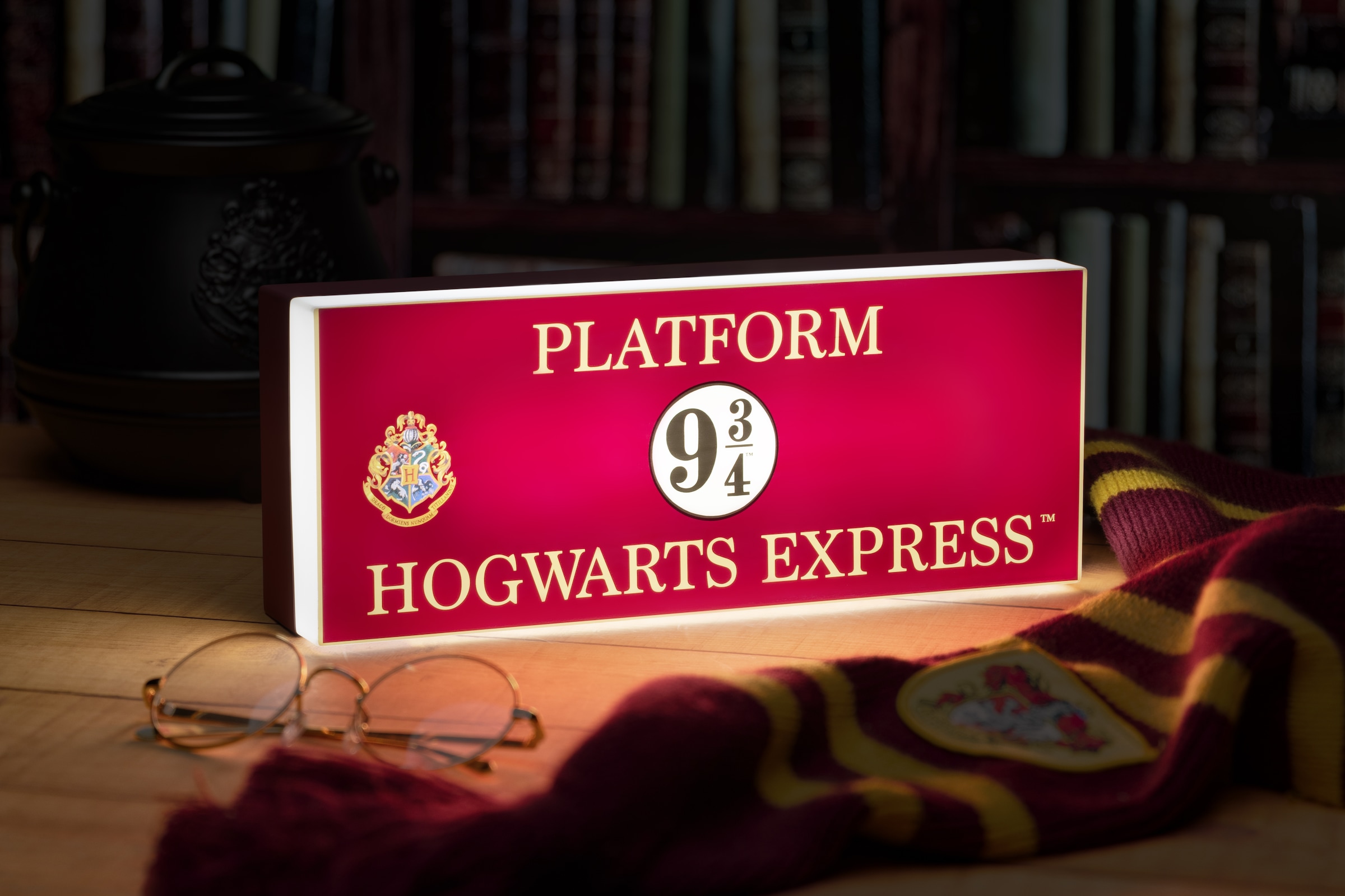 Paladone LED Dekolicht »Harry Potter Hogwarts Express Gleis 9 3/4 Logo Leuchte«