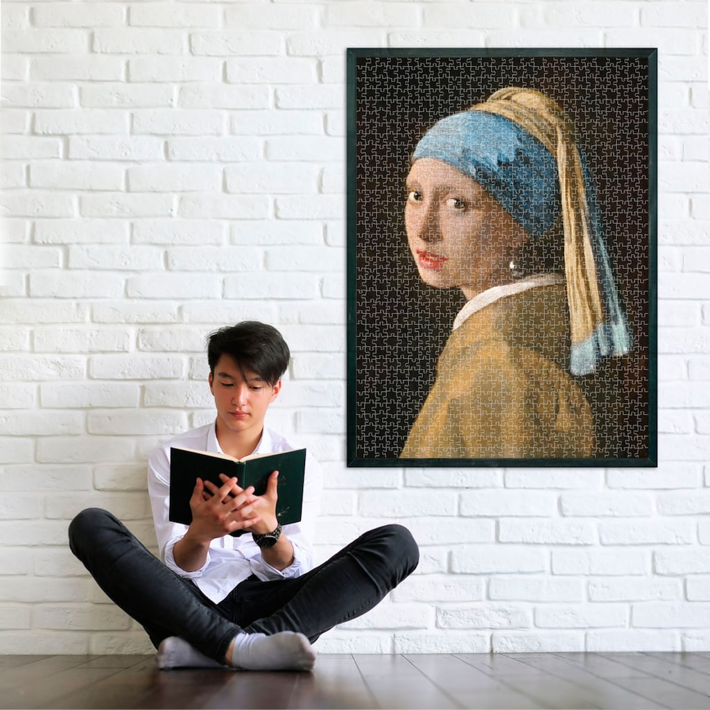 Clementoni® Puzzle »Museum Collection, Vermeer - Das Mädchen mit dem Perlenohrring«