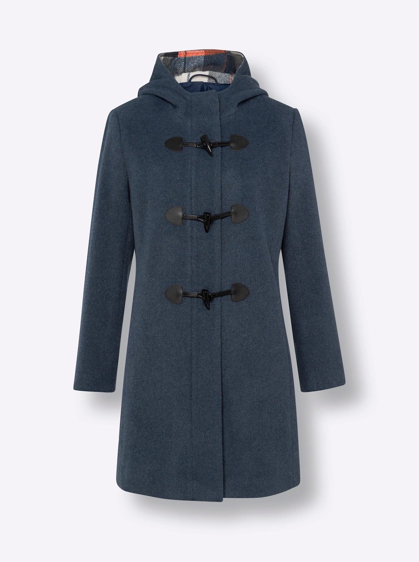 Classic Basics Langjacke, mit Kapuze
