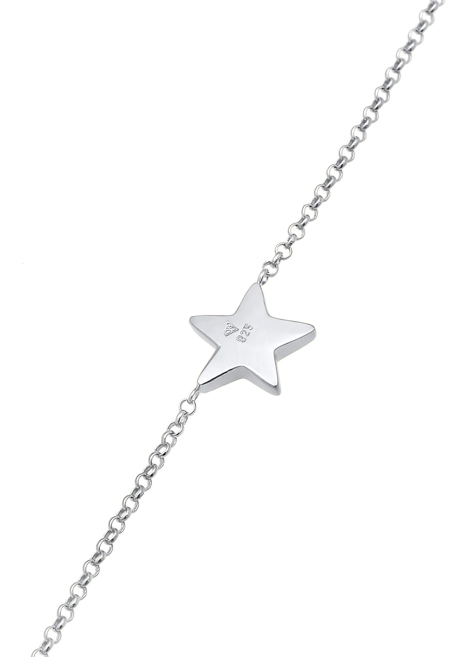 Elli Armkette »Armband Stern Astro Trend Zart 925 Silber«