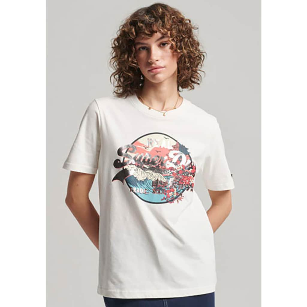 Superdry Rundhalsshirt »JAPANESE VL GRAPHIC T SHIRT«