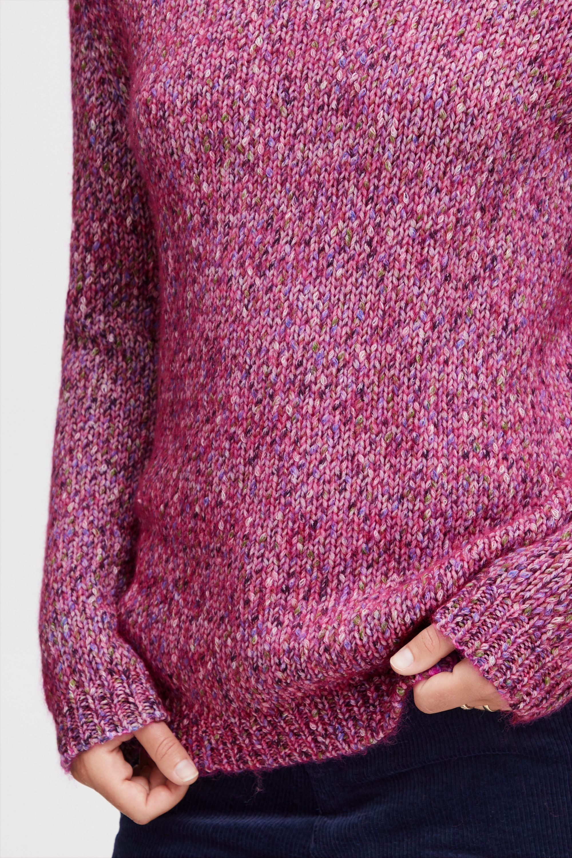 fransa Strickfleece-Pullover »Strickpullover FRSpotta«