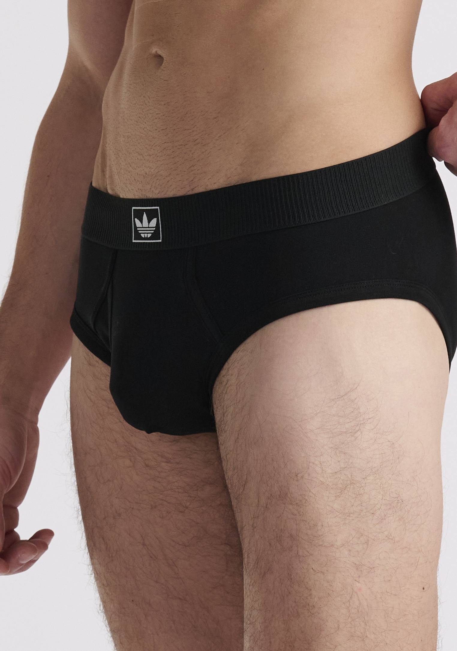 adidas Originals Hipster »Comfort Cotton Rib« aus Baumwolle und Elasthan, mit elastischem Bund, ohne Eingriff