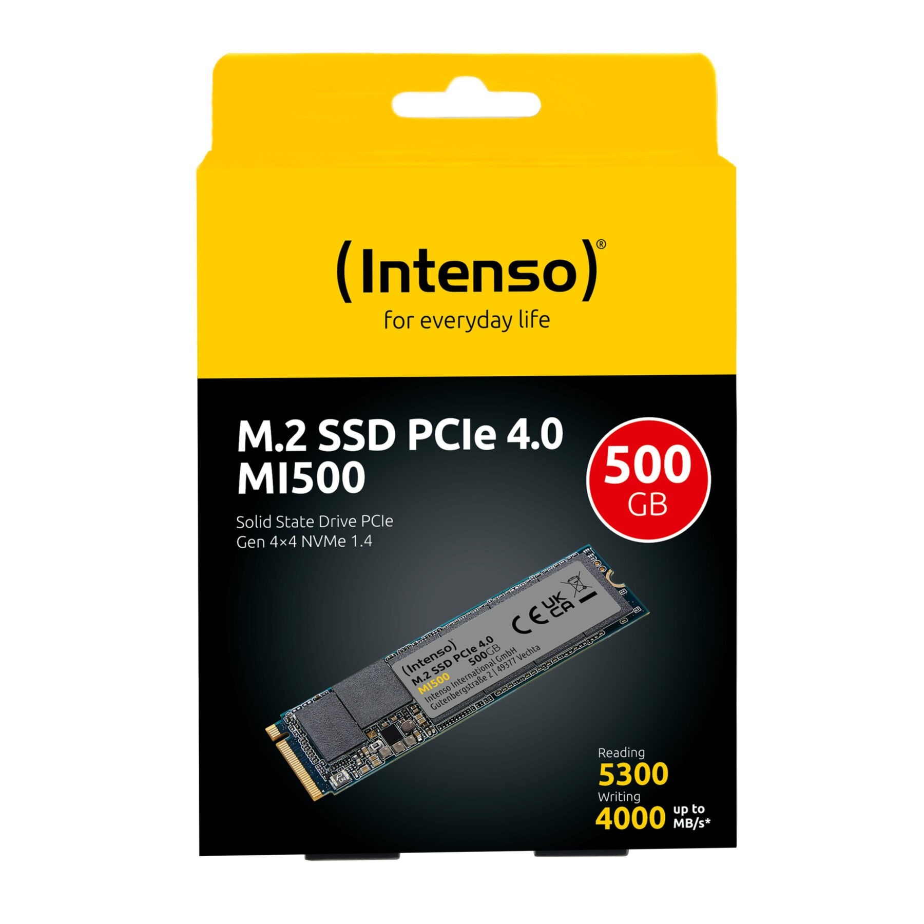 Intenso interne SSD »3836450«, Anschluss PCIe 4.0x4
