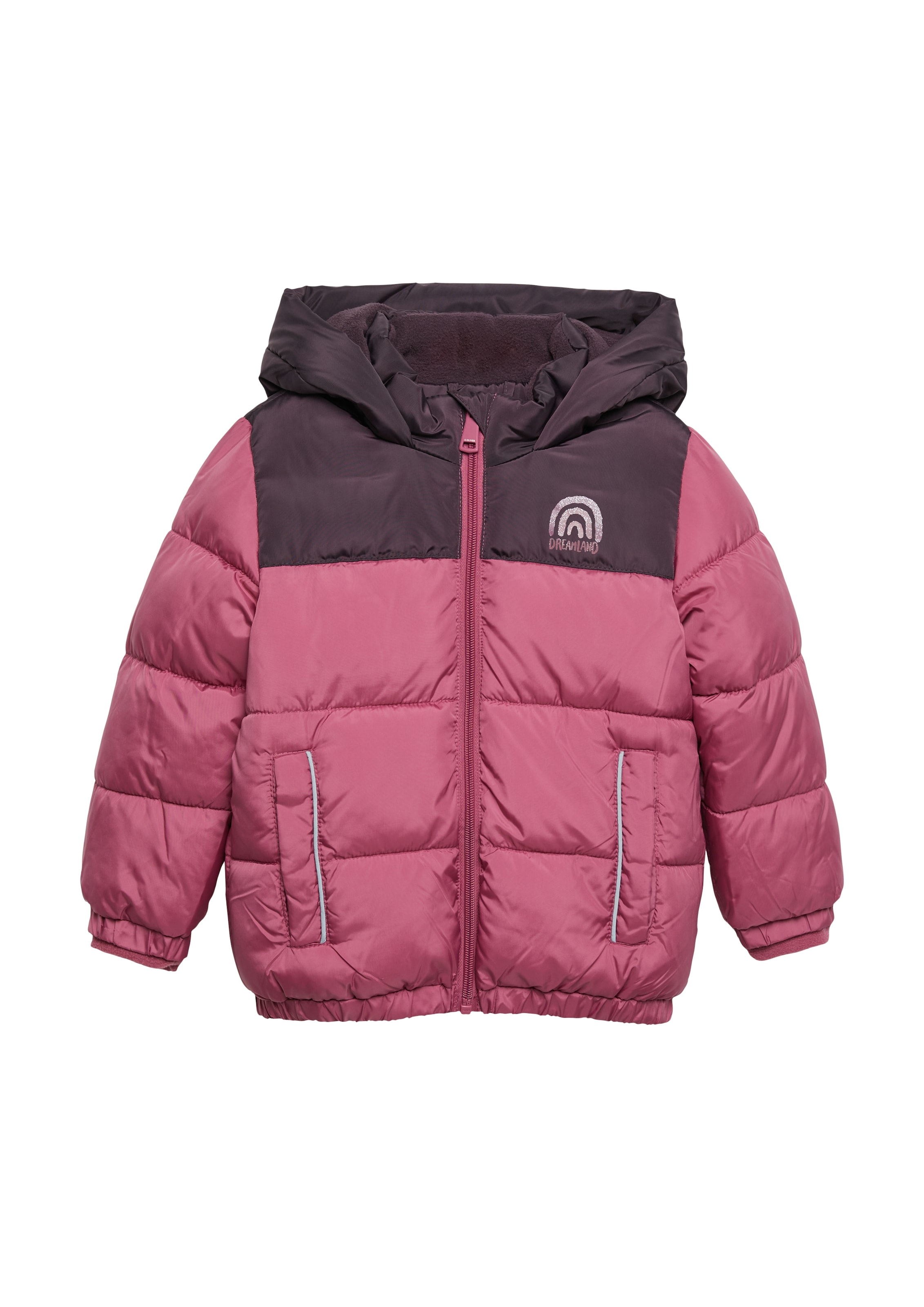 s.Oliver Junior Outdoorjacke, mit Kapuze, mit Kapuze