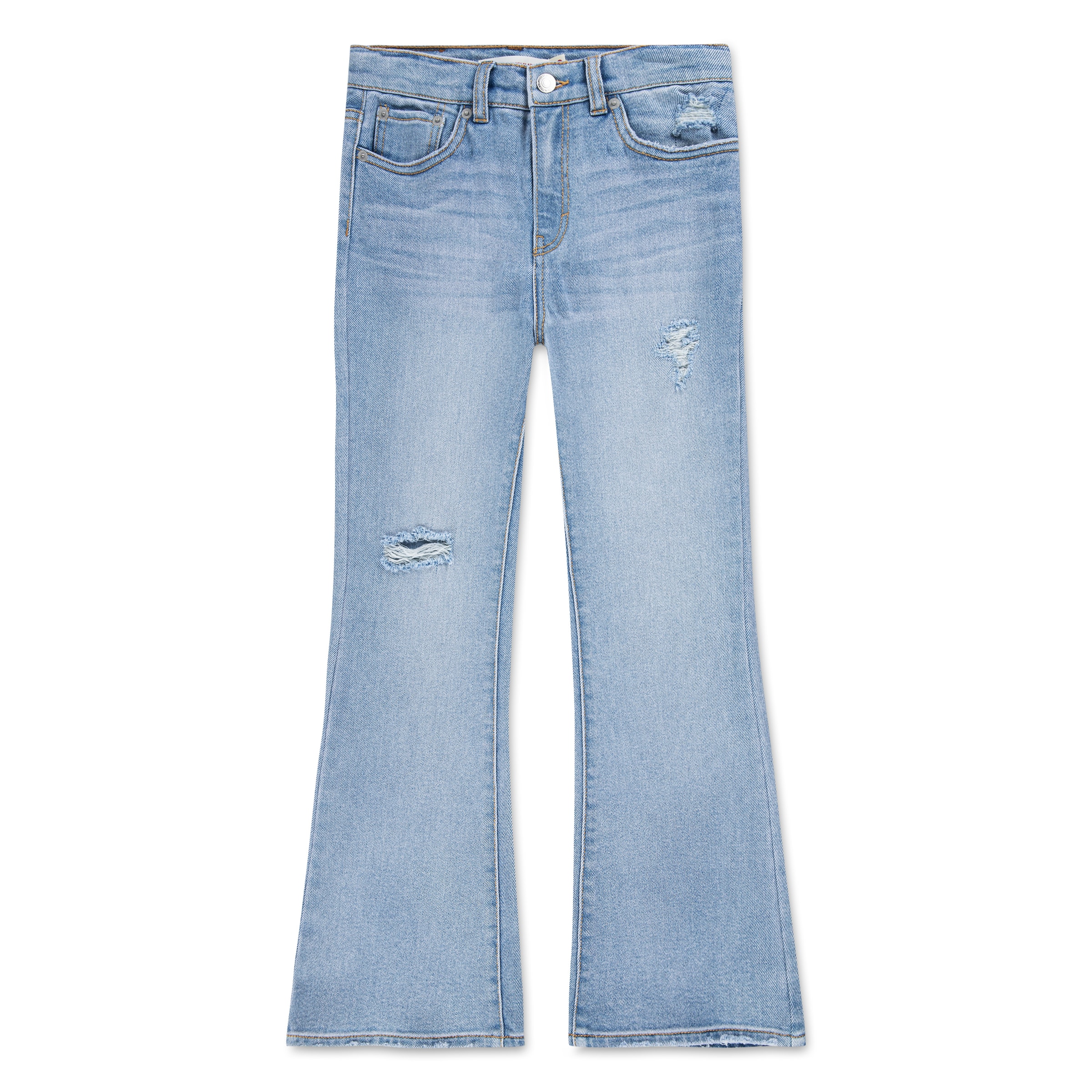 Levi's® Kids Bootcut-Jeans »LVG BAGGY FLARE« Flared, Destroyed-Effekte for Girls